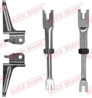QUICK BRAKE 102 53 006 - Nachsteller-Satz, Trommelbremse
