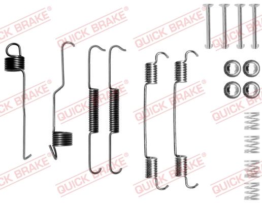 QUICK BRAKE 105-0804 - Zubehörsatz, Bremsbacken