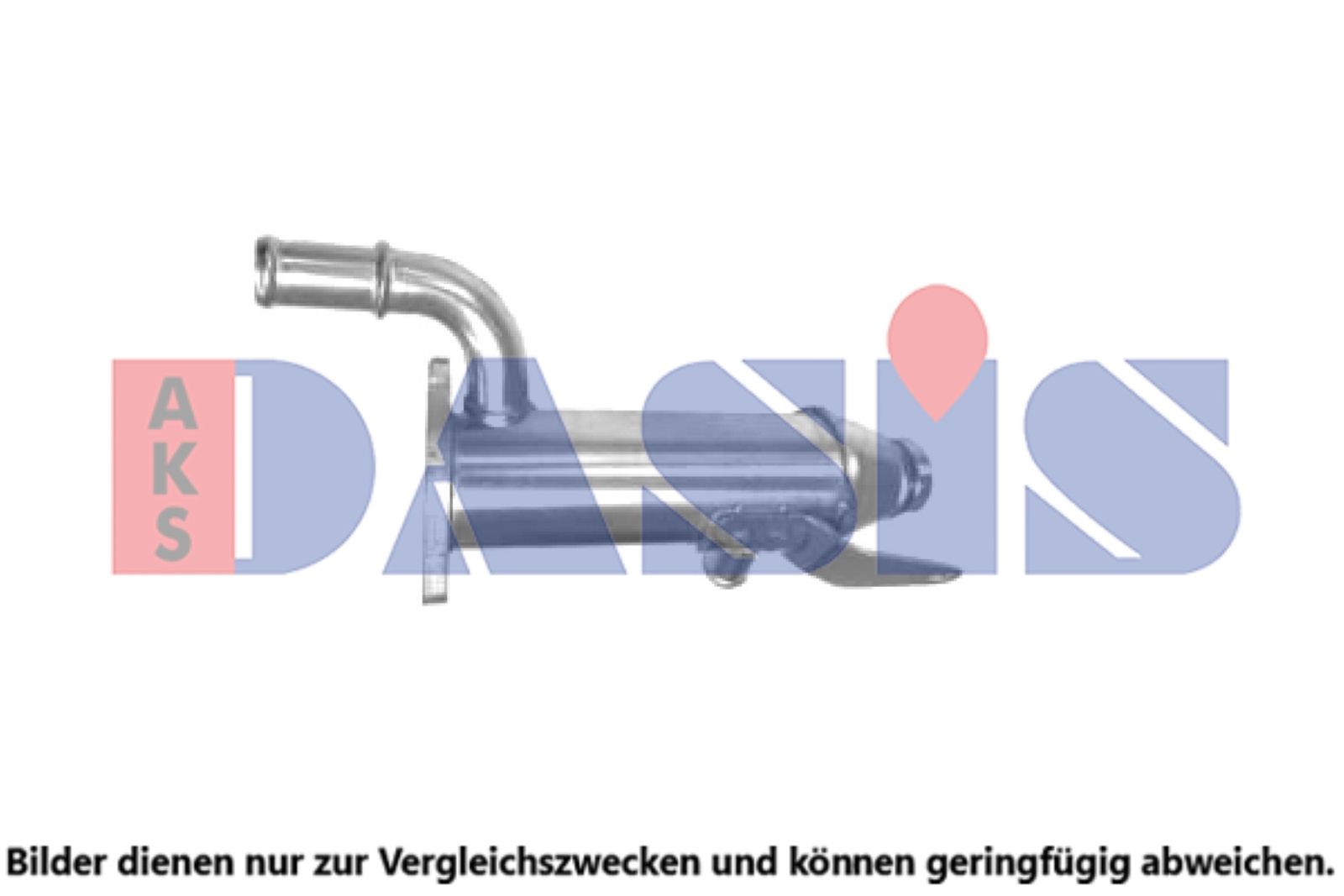 AKS DASIS 025010N - Kühler, Abgasrückführung