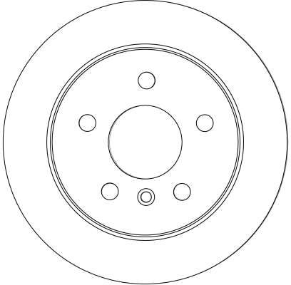 TRW DF4453 - Bremsscheibe