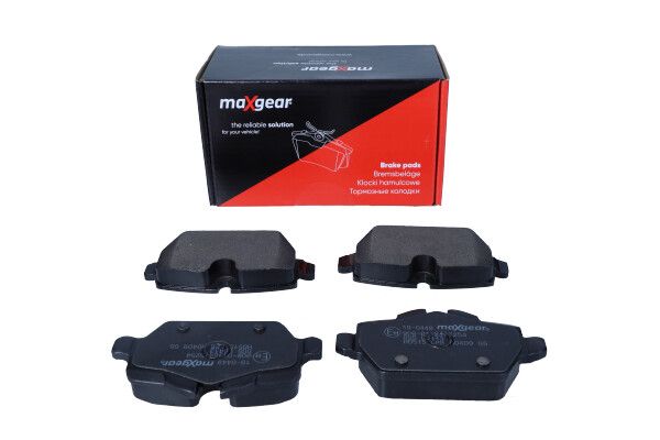 MAXGEAR 19-0448 - Bremsbelagsatz, Scheibenbremse