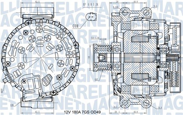MAGNETI MARELLI 063731580410 - Generator