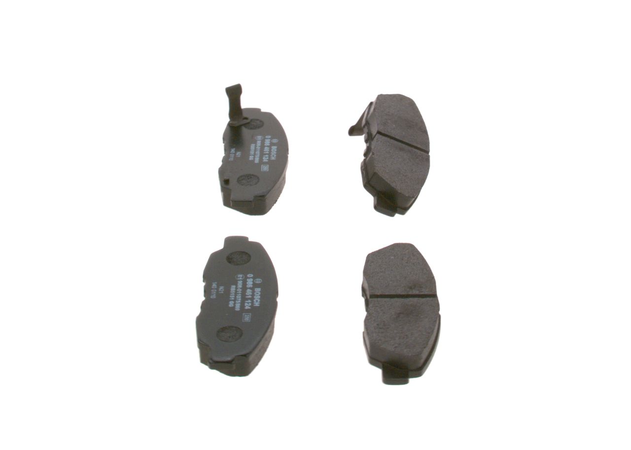 BOSCH 0 986 461 124 - Bremsbelagsatz, Scheibenbremse