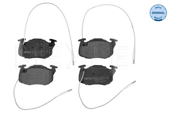 MEYLE 025 214 1418/W - Bremsbelagsatz, Scheibenbremse