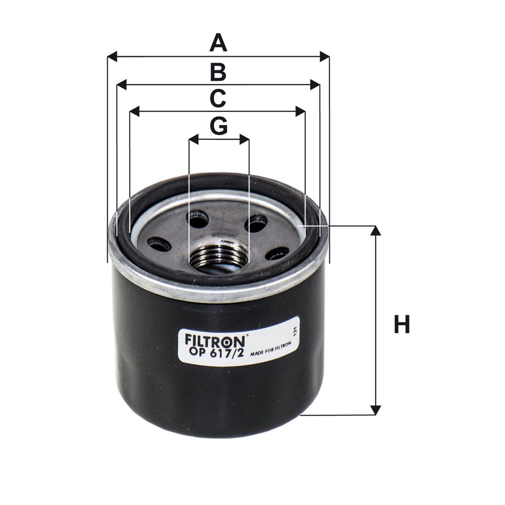 FILTRON OP 617/2 - Ölfilter