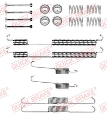 QUICK BRAKE 105-0753 - Zubehörsatz, Bremsbacken