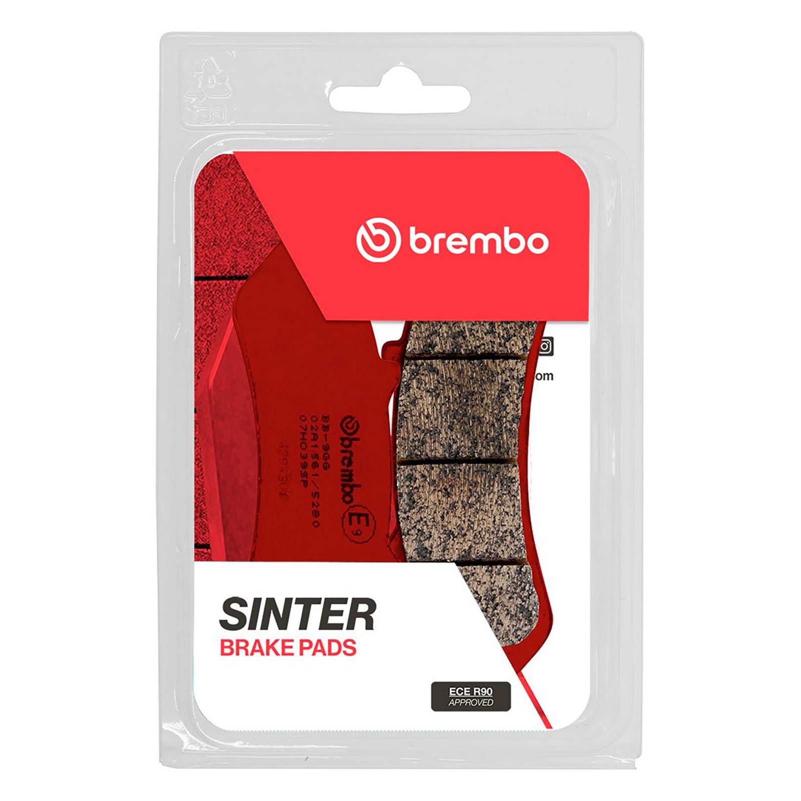 BREMBO 07HO39SP - Bremsbelagsatz, Scheibenbremse