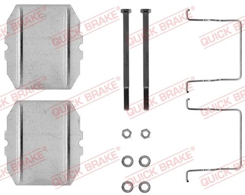 QUICK BRAKE 109-1053 - Zubehörsatz, Scheibenbremsbelag