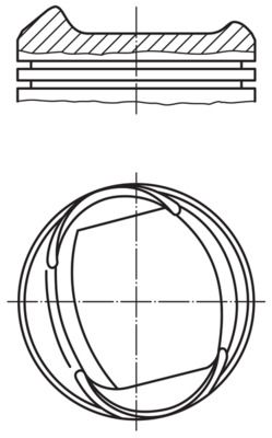 MAHLE 013 32 00 - Kolben