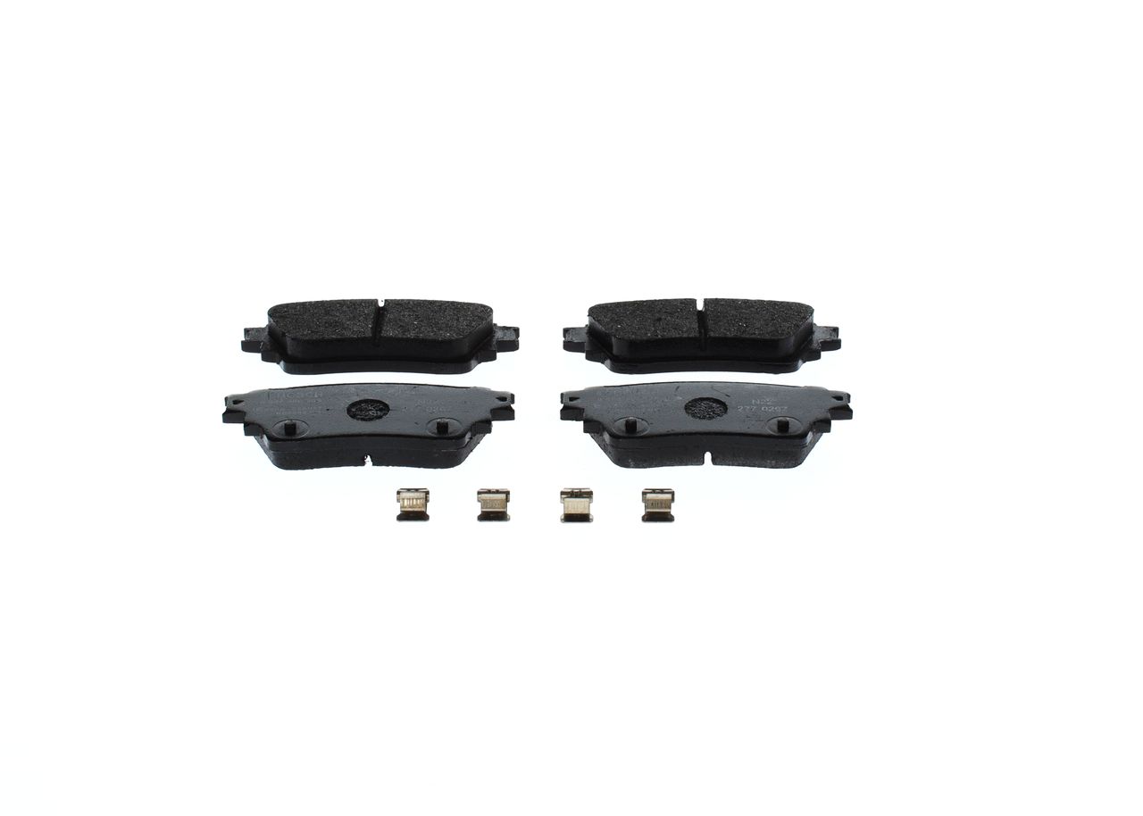 BOSCH 0 986 460 008 - Bremsbelagsatz, Scheibenbremse