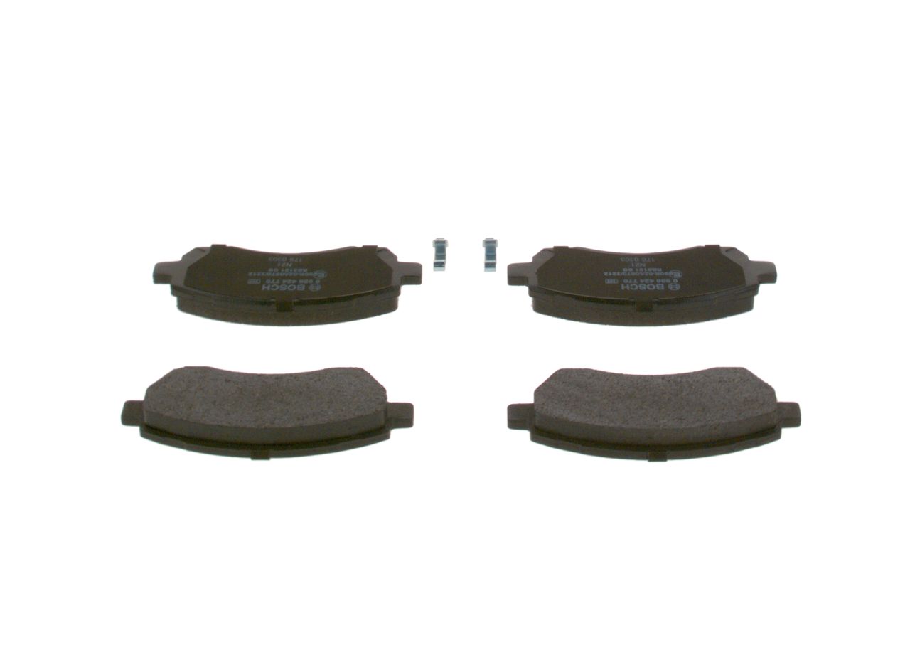 BOSCH 0 986 424 770 - Bremsbelagsatz, Scheibenbremse