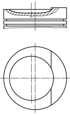 MAHLE 034 79 00 - Kolben