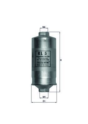 KNECHT KL 5 - Kraftstofffilter
