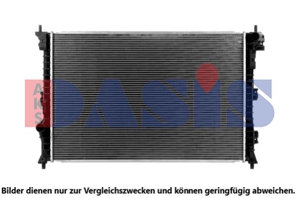 AKS DASIS 090007N - Kühler, Motorkühlung