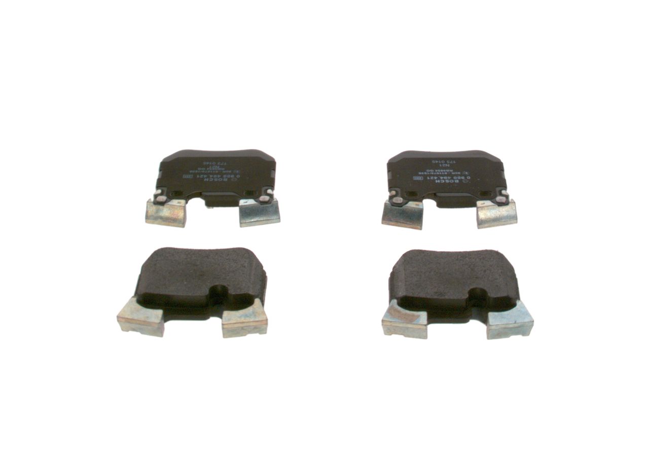 BOSCH 0 986 494 421 - Bremsbelagsatz, Scheibenbremse