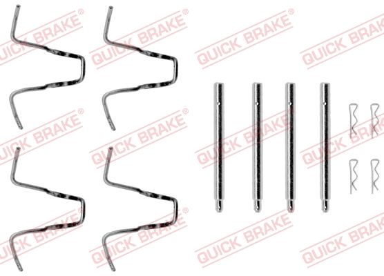 QUICK BRAKE 109-1005 - Zubehörsatz, Scheibenbremsbelag