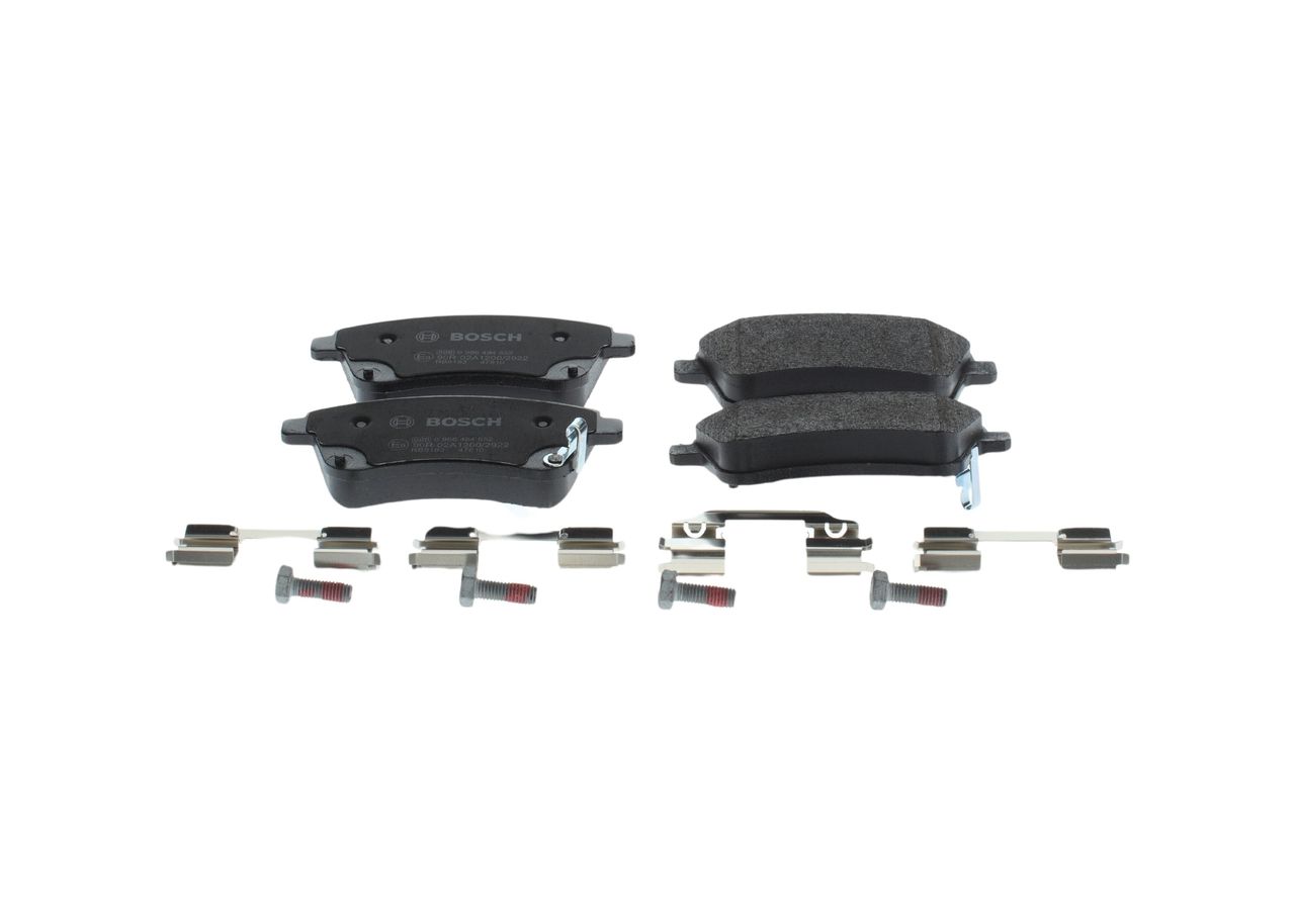 BOSCH 0 986 494 552 - Bremsbelagsatz, Scheibenbremse