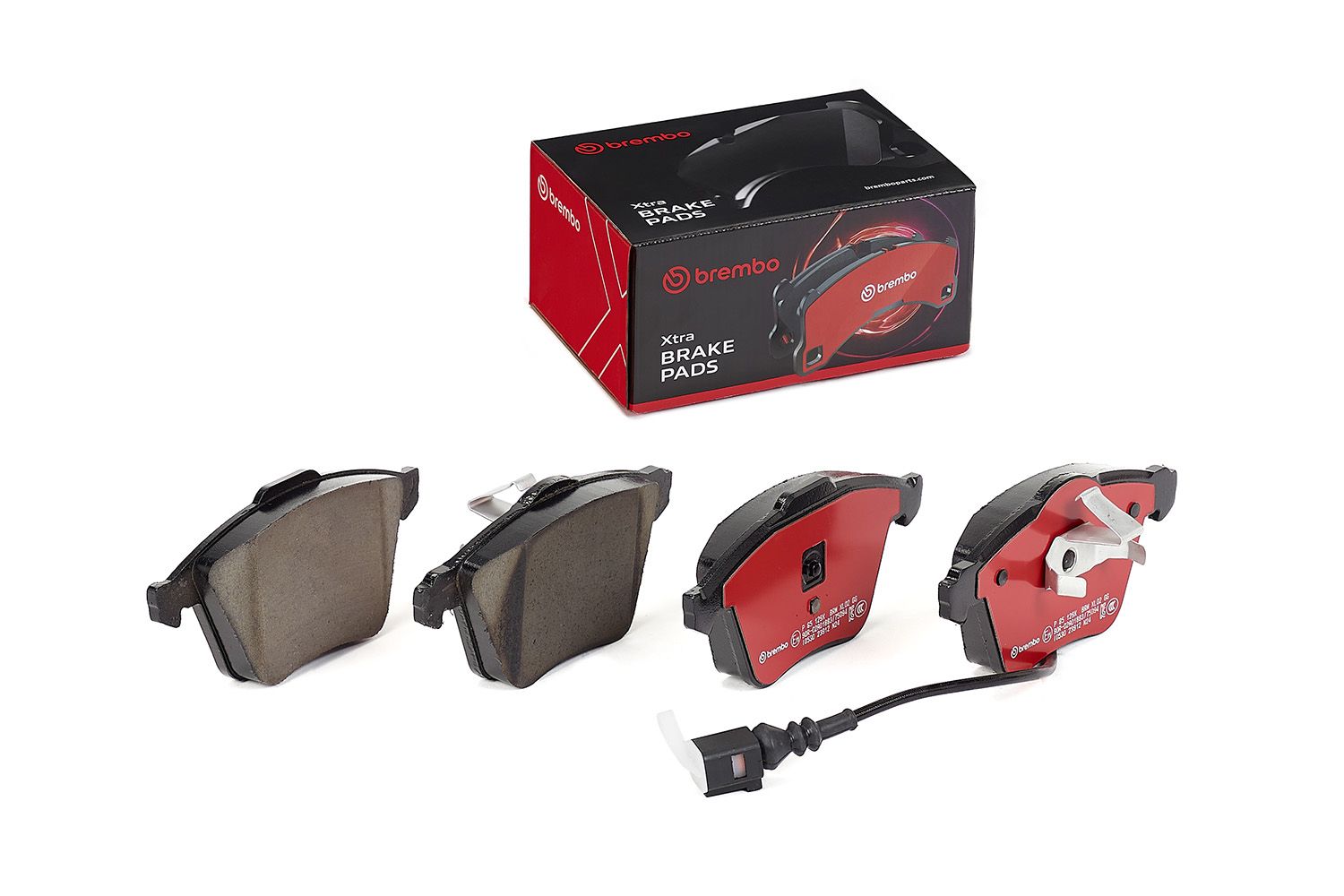 BREMBO P 85 129X - Bremsbelagsatz, Scheibenbremse