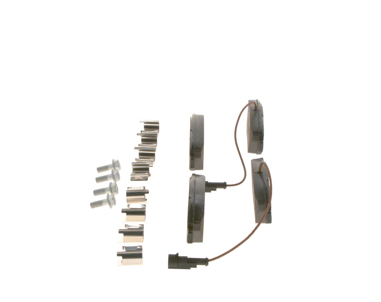 BOSCH 0 986 494 698 - Bremsbelagsatz, Scheibenbremse