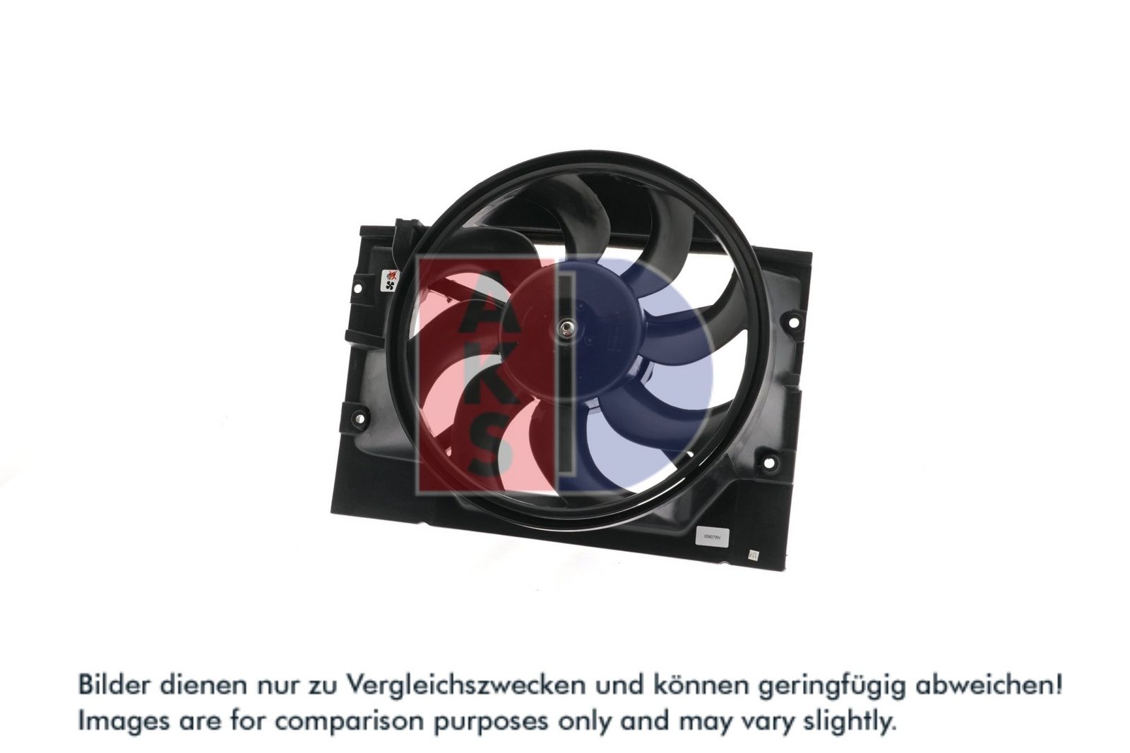 AKS DASIS 058078N - Lüfter, Motorkühlung