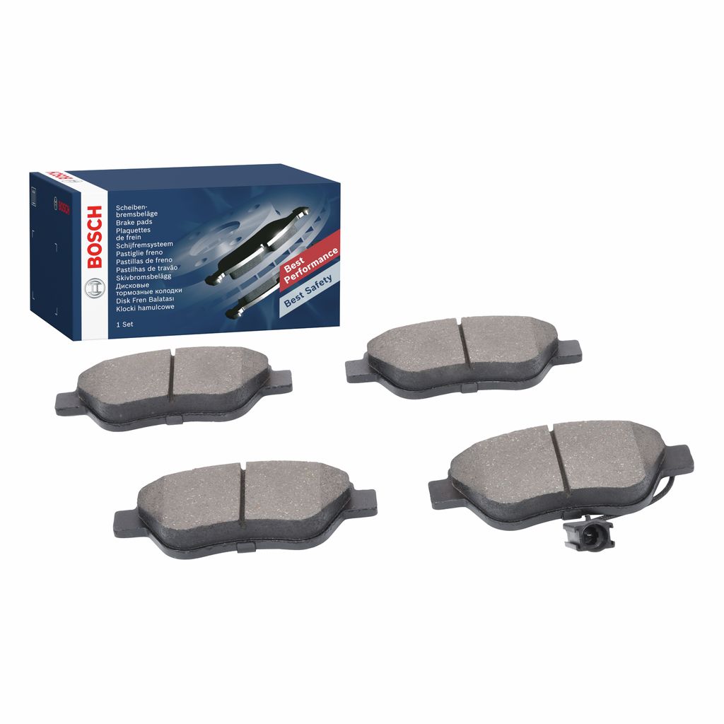 BOSCH 0 986 424 597 - Bremsbelagsatz, Scheibenbremse