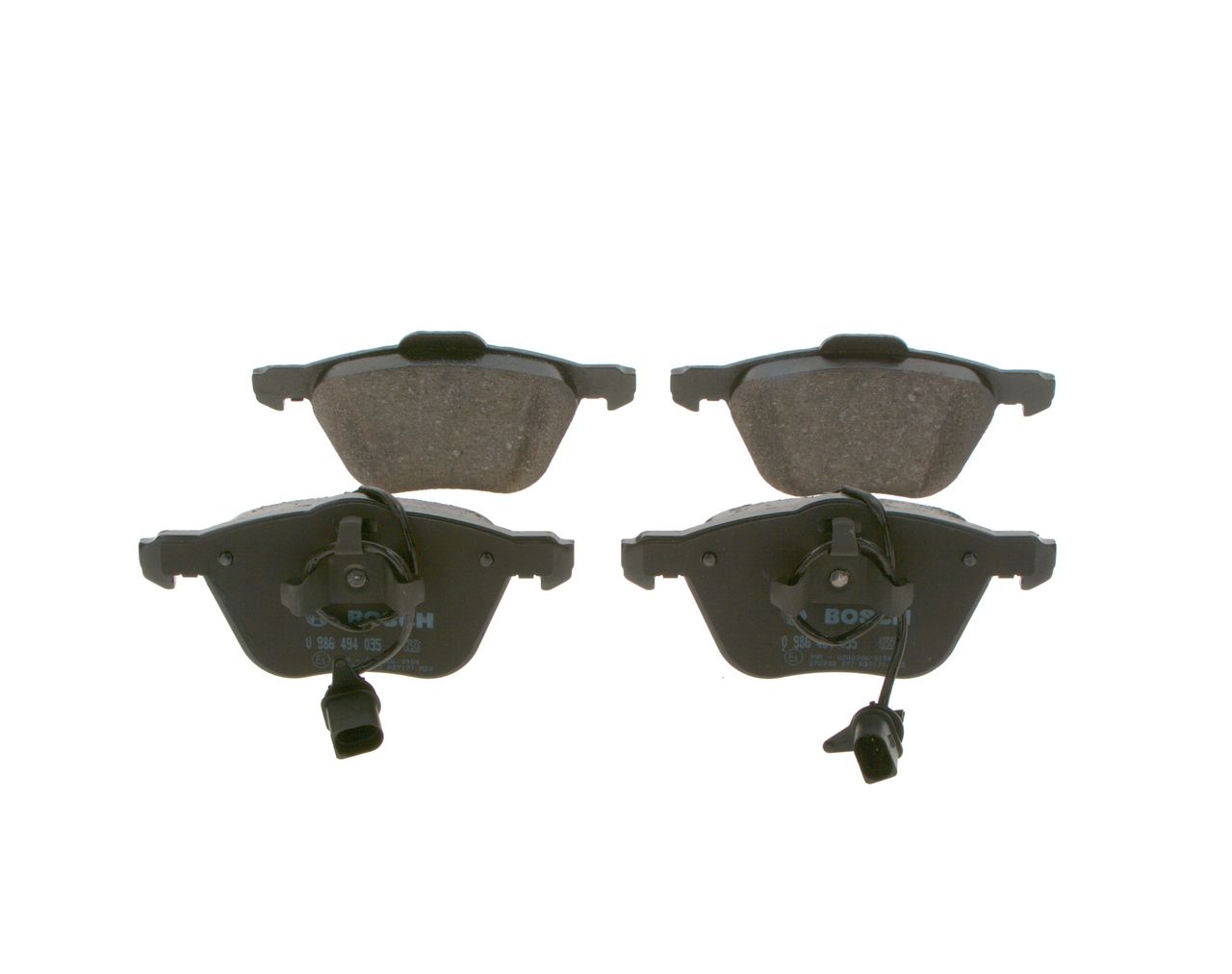 BOSCH 0 986 494 035 - Bremsbelagsatz, Scheibenbremse