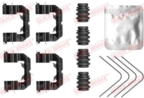 QUICK BRAKE 109-0118 - Zubehörsatz, Scheibenbremsbelag
