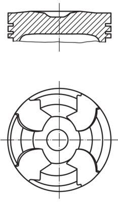 MAHLE 001 02 00 - Kolben