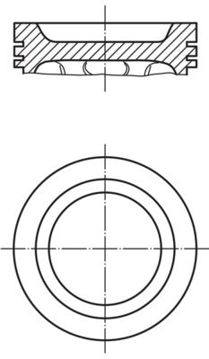 MAHLE 003 17 00 - Kolben