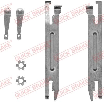 QUICK BRAKE 105 53 004 - Nachsteller-Satz, Trommelbremse