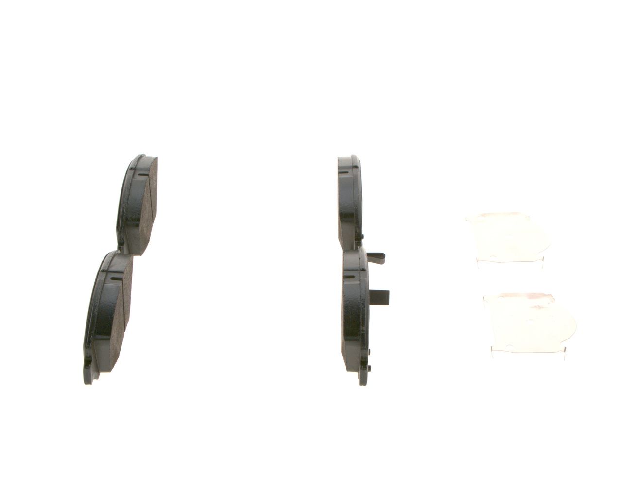 BOSCH 0 986 494 760 - Bremsbelagsatz, Scheibenbremse