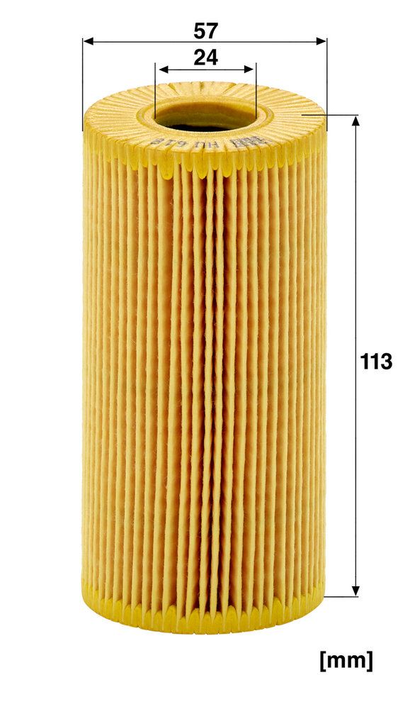 MANN-FILTER HU 618 y - Ölfilter