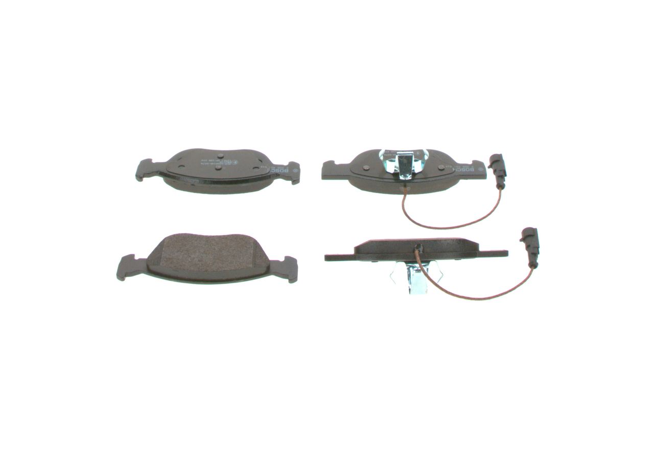 BOSCH 0 986 424 510 - Bremsbelagsatz, Scheibenbremse