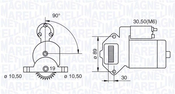MAGNETI MARELLI 063280022010 - Starter
