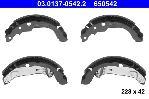 ATE 03.0137-0542.2 - Bremsbackensatz