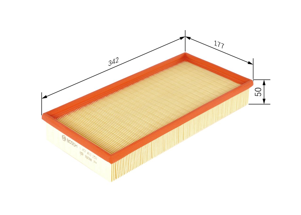 BOSCH 1 457 433 250 - Luftfilter