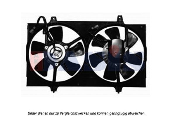 AKS DASIS 078083N - Lüfter, Motorkühlung