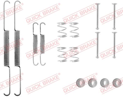 QUICK BRAKE 105-0507 - Zubehörsatz, Bremsbacken