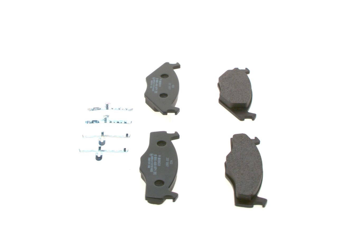 BOSCH 0 986 468 871 - Bremsbelagsatz, Scheibenbremse