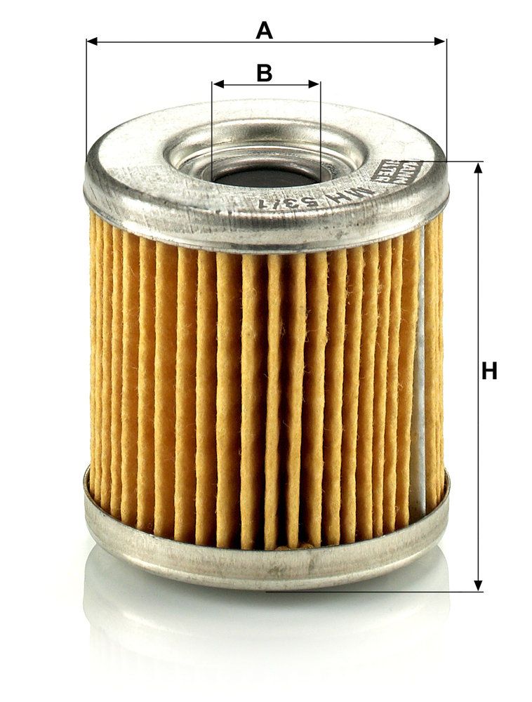 MANN-FILTER MH 53/1 - Ölfilter