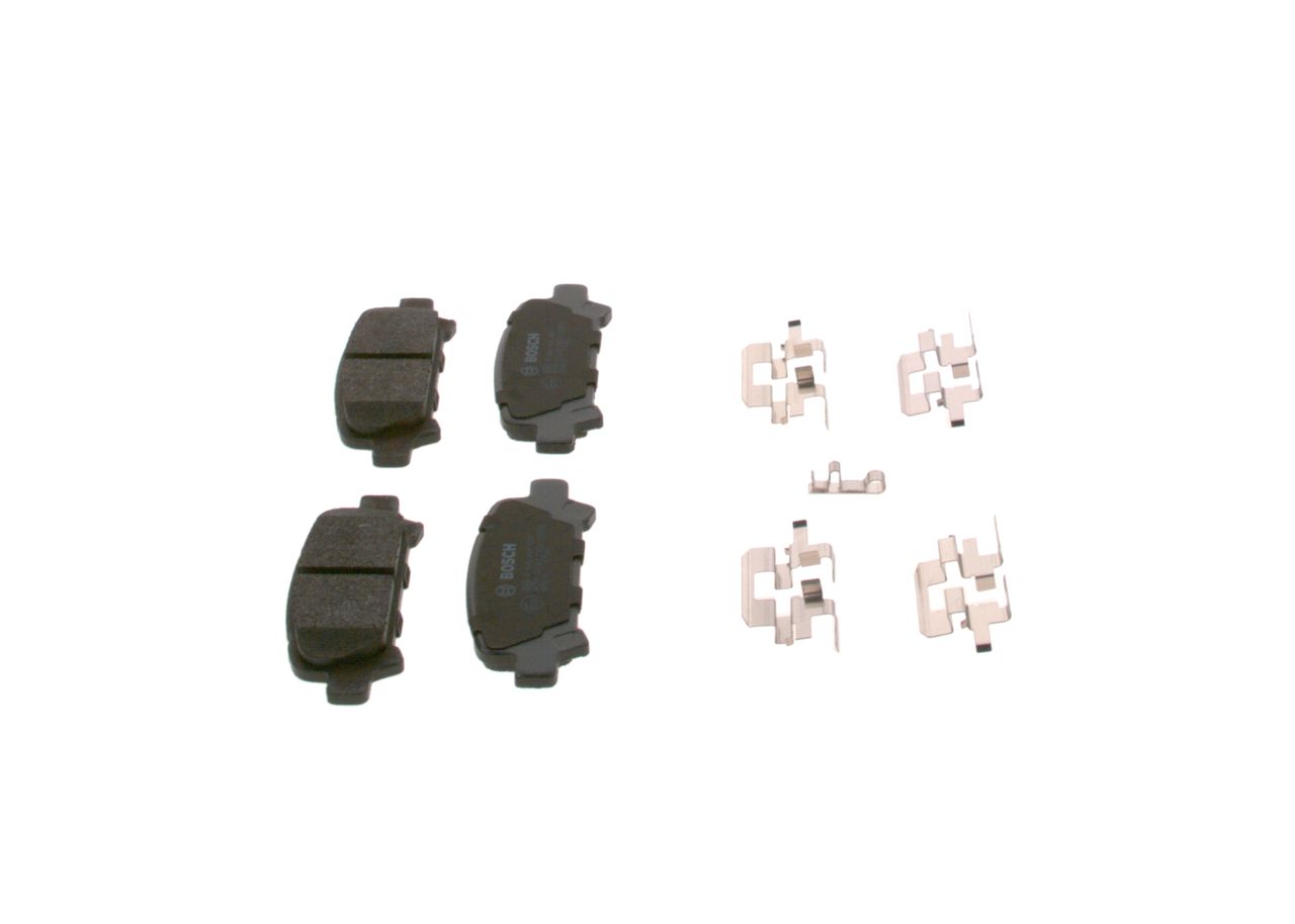 BOSCH 0 986 424 650 - Bremsbelagsatz, Scheibenbremse