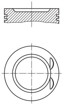 MAHLE 011 73 00 - Kolben