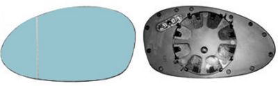 VAN WEZEL 0657837 - Spiegelglas, Außenspiegel