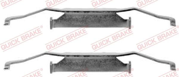 QUICK BRAKE 109-1054 - Zubehörsatz, Scheibenbremsbelag