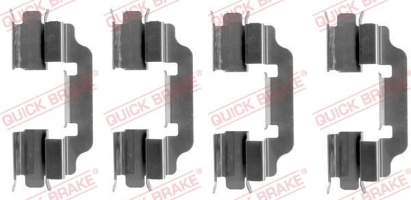 QUICK BRAKE 109-1601 - Zubehörsatz, Scheibenbremsbelag