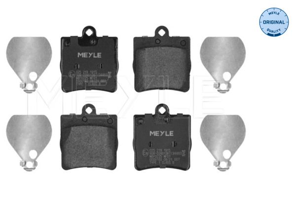 MEYLE 025 219 1915 - Bremsbelagsatz, Scheibenbremse