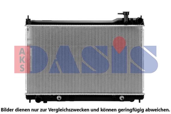 AKS DASIS 070208N - Kühler, Motorkühlung