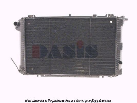AKS DASIS 070840N - Kühler, Motorkühlung