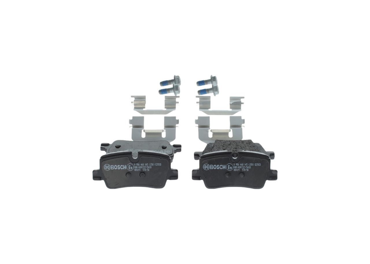 BOSCH 0 986 460 145 - Bremsbelagsatz, Scheibenbremse