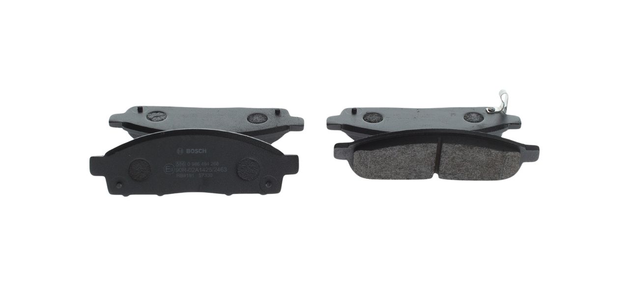 BOSCH 0 986 494 268 - Bremsbelagsatz, Scheibenbremse